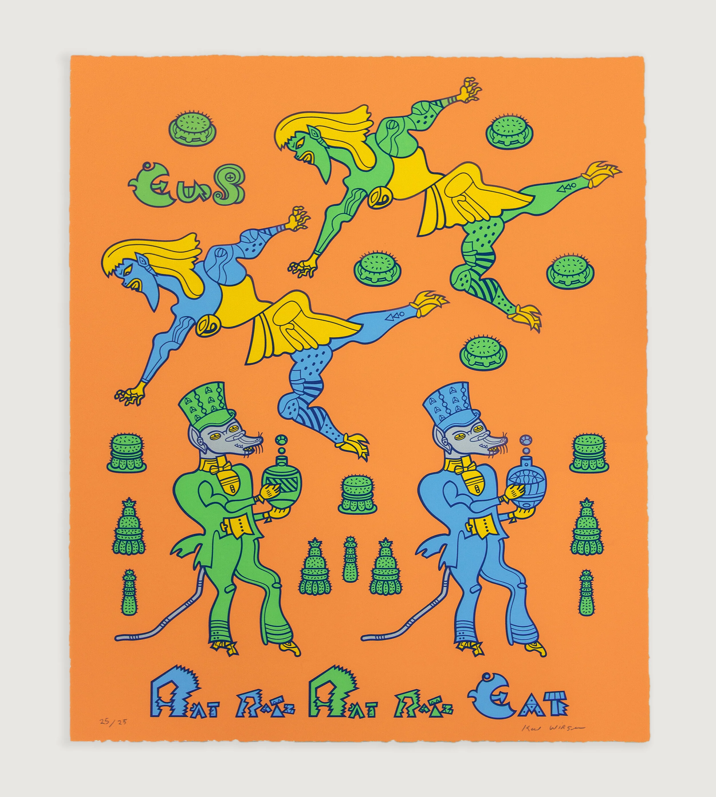 Karl Wirsum — Ratzzmatazz — Louis Buhl Gallery / Detroit, MI